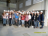 <p>Foto da visita à ETA e ETE de Chapecó do 5° Periodo da Engenharia Civil.</p>