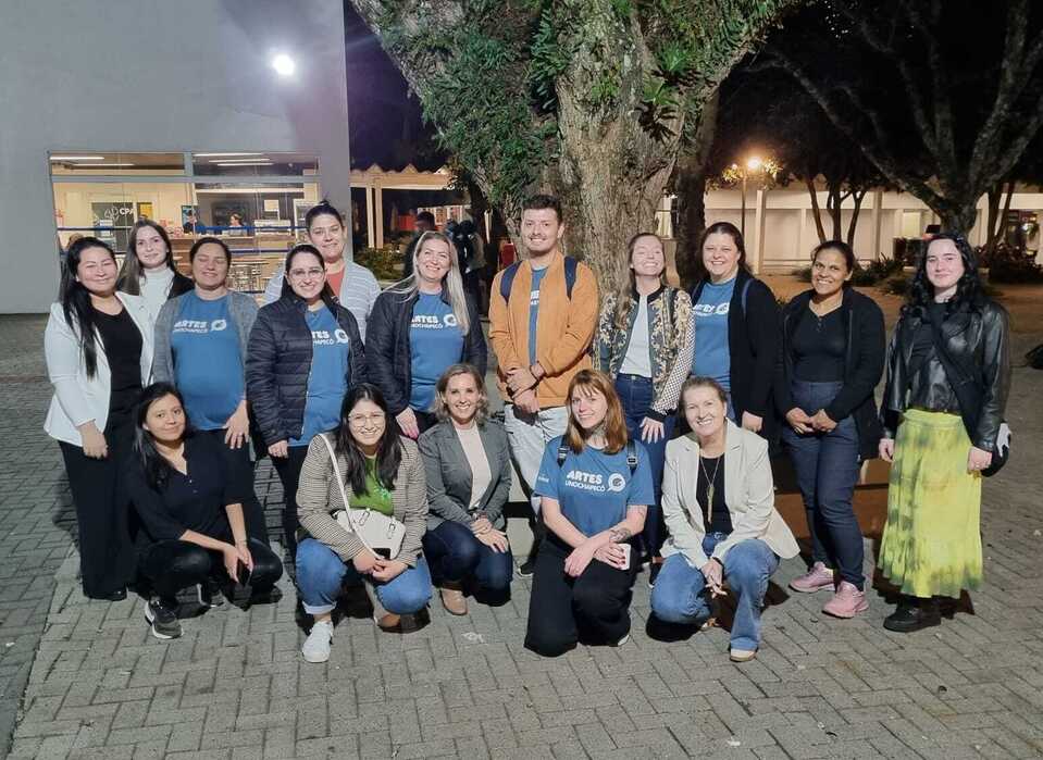 <p>Curso de Artes realiza mostra pedagógica no componente curricular Ensino da Arte na Educação Básica: Conhecimentos e Habilidades.</p>