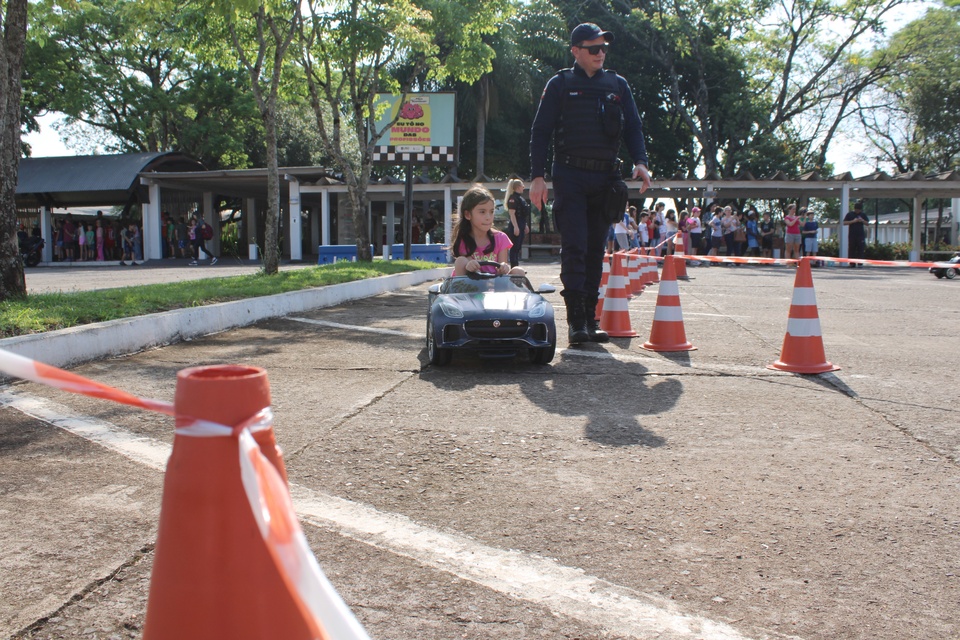<p>Atividades da Semana Nacional do Trânsito, realizadas pelas forças de segurança que atuam em Chapecó, com apoio da Unochapecó.</p>