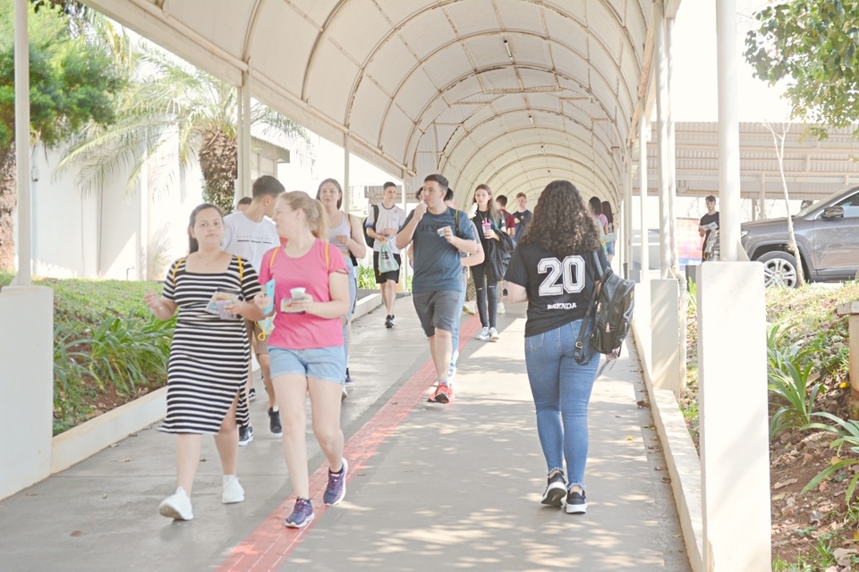 <p>Campus da Unochapecó abre as portas para mais de três mil alunos do Ensino Médio de toda a região.</p>