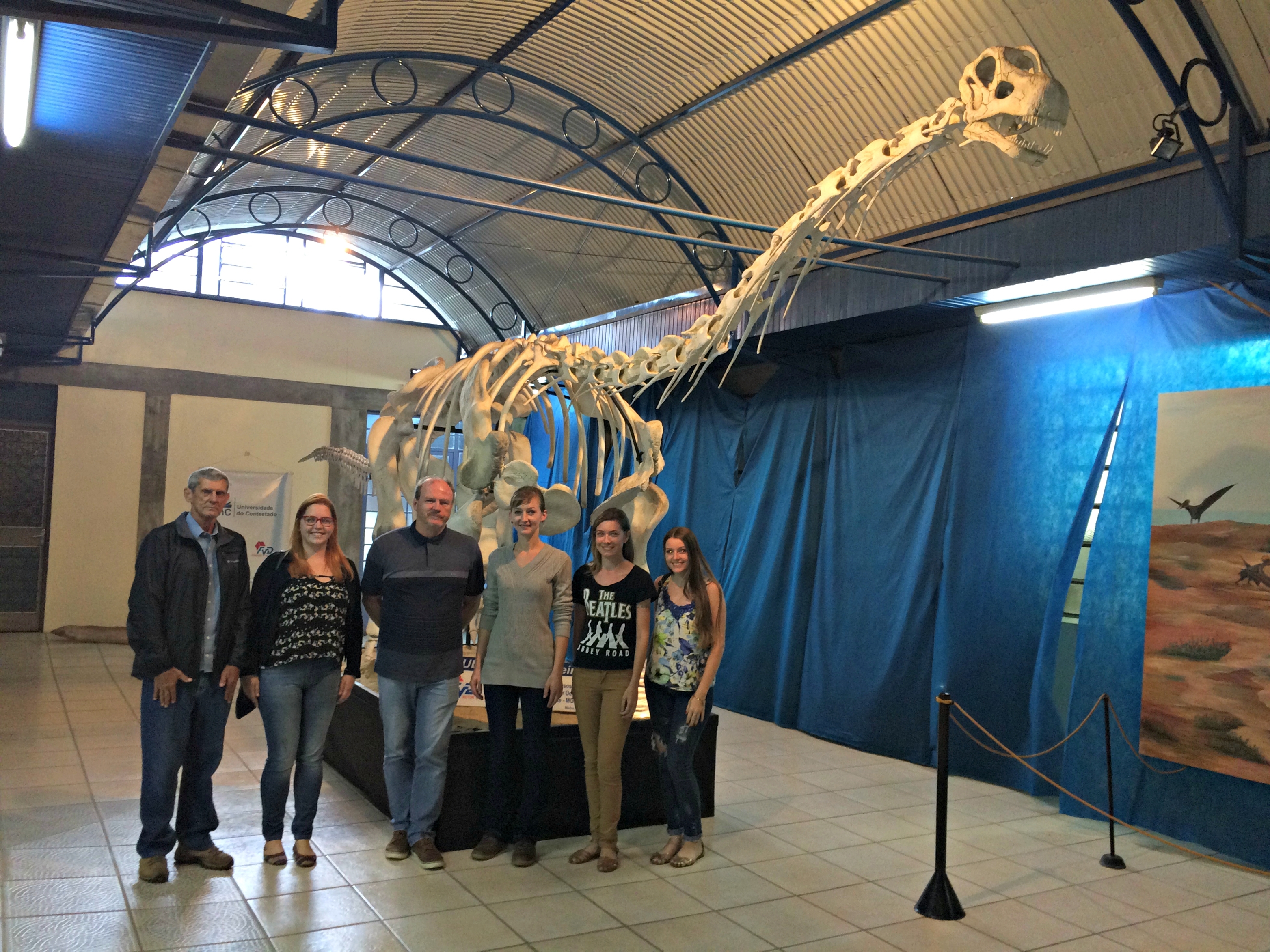 Ceom promove intercâmbio de acervo com museu paleontológico