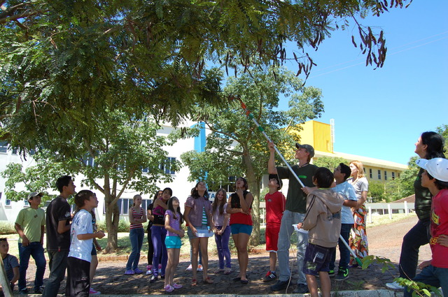 Projeto Viveiro Educativo, da Unochapecó, ensina cuidados com as plantas, reciclagem e compostagem