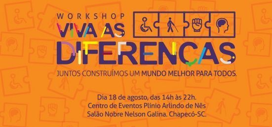 Uno participa do Workshop Viva as Diferenças na quinta-feira (18/08)
