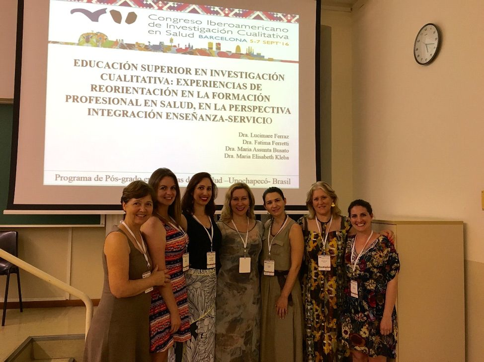 Professoras e estudantes da Uno participam de Congresso na Espanha