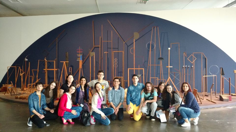 Estudantes da Uno participam da Bienal da Arte em São Paulo