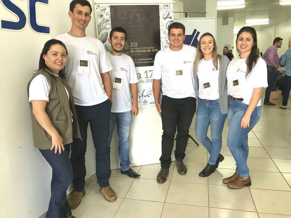 Unochapecó presente na Reunião Sul-brasileira de Ciência do Solo