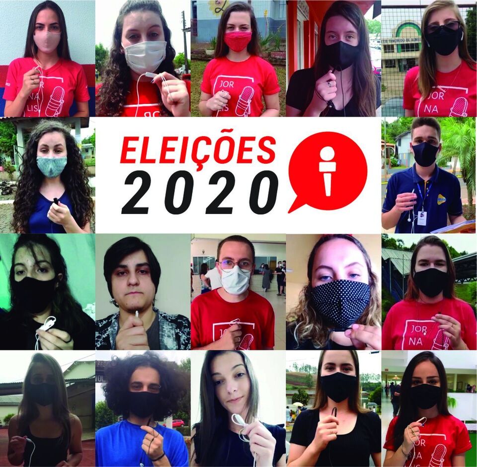 Estudantes de Jornalismo realizam cobertura das Eleições 2020