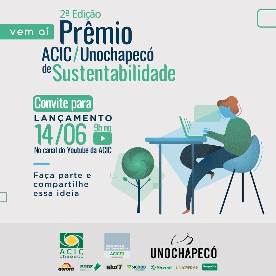 Uno e ACIC lançam 2ª edição do Prêmio de Sustentabilidade