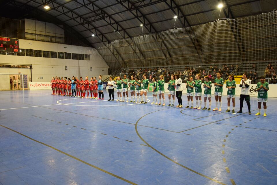 Ginásio da Unochapecó é reinaugurado com jogo da Female Futsal