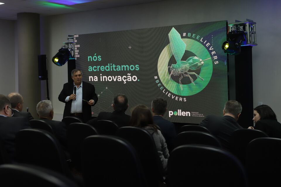 Ministro da Ciência, Tecnologia e Inovações, Paulo Alvim, visita Pollen Parque