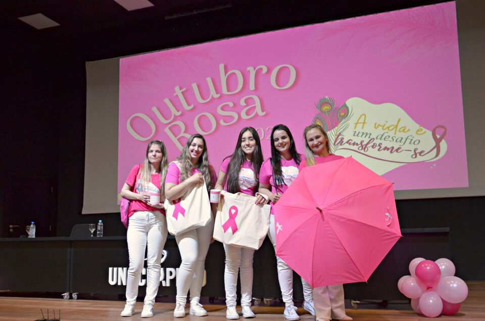 Escola da Saúde celebra Outubro Rosa em parceria com a Rede Feminina