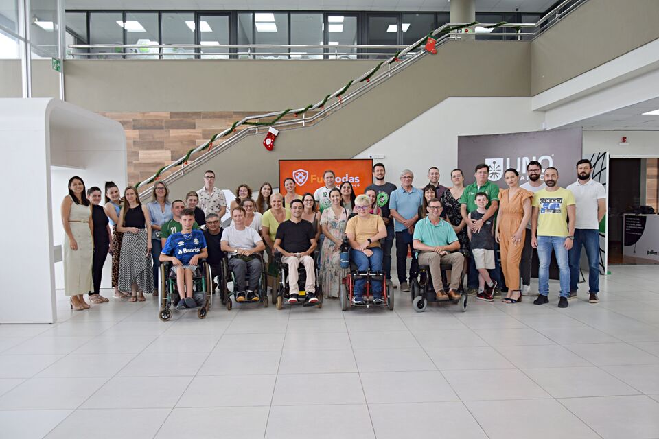 Fut Rodas: projeto inédito da Uno irá formar time de futebol em cadeira de rodas